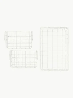 Metall-Aufbewahrungskörbe The Baskets, 3er-Set