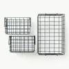 Metall-Aufbewahrungskörbe The Baskets, 3er-Set
