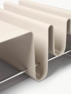 Metall-Couchtisch Julia mit Zeitschriftenablage