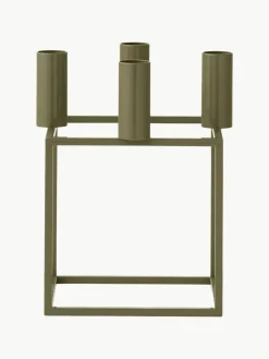 Metall-Kerzenhalter Kubus