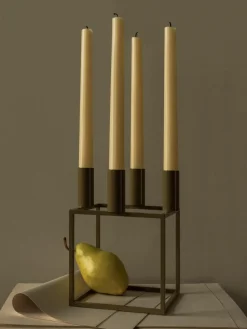 Metall-Kerzenhalter Kubus