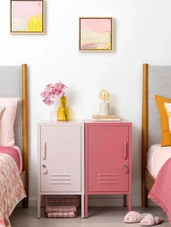 Metall-Nachttisch The Shorty, mit Scharnier links oder rechts