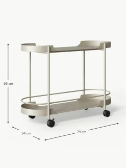 Metall-Servierwagen Taru