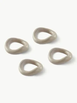 Metall-Serviettenringe Parker, 4 Stück