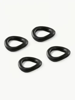 Metall-Serviettenringe Parker, 4 Stück