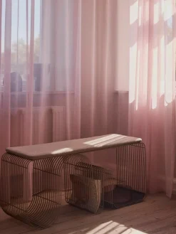 Metall-Sitzbank Curva