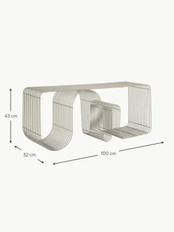 Metall-Sitzbank Curva
