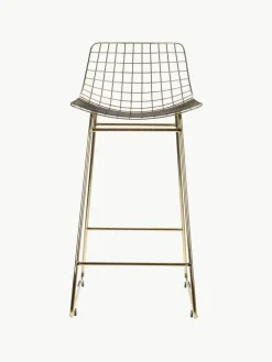 Metall-Thekenstühle Wire, 2 Stück