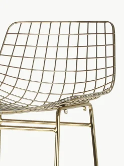 Metall-Thekenstühle Wire, 2 Stück