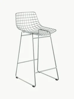 Metall-Thekenstuhl Wire