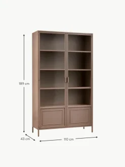 Metall-Vitrine Ronja