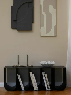 Metall-Wandregal Curved