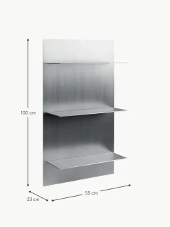 Metall-Wandregal Lager