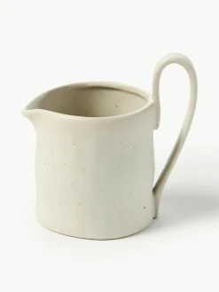 Milchkännchen Flow aus Steinzeug, 300 ml