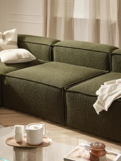 Mittelmodul Lennon aus Bouclé