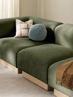 Mittelmodul Natalie aus Teddy-Bouclé