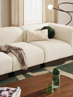 Mittelmodul Natalie aus Teddy-Bouclé