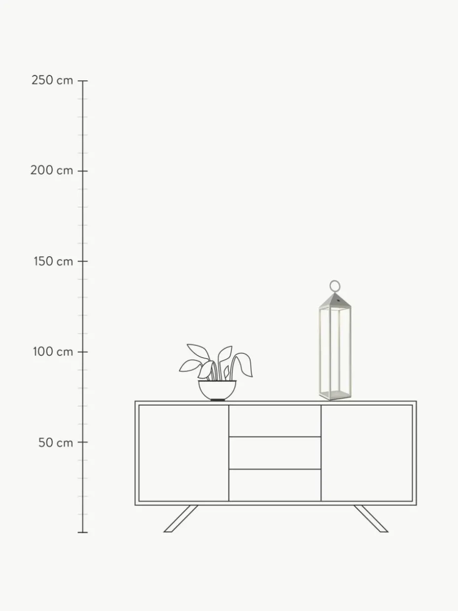 Mobile dimmbare LED-Außenleuchte Cargo