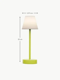 Mobile dimmbare LED-Außentischlampe Lola mit Touch-Funktion