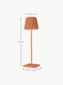 Mobile dimmbare LED-Außentischlampe Trellia