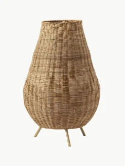 Mobile dimmbare LED-Bodenleuchte Saona mit Fernbedienung