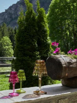 Mobile dimmbare LED-Tischlampe Battery, H 37 cm