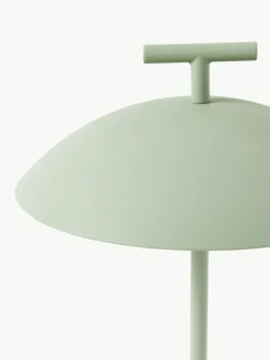 Mobile In & Outdoor LED-Tischlampe Mini Geen-A, dimmbar