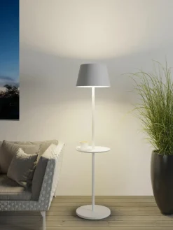 Mobile LED-Außenstehlampe Garcon, dimmbar