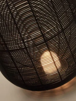 Mobile LED-Außentischlampe Saranella, H 55 cm