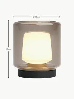 Mobile LED-Outdoor Tischlampe New York, dimmbar