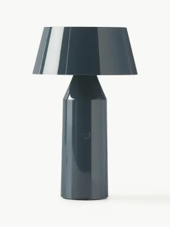 Mobile LED-Tischlampe Bicoca mit verstellbarem Lampenschirm, dimmbar