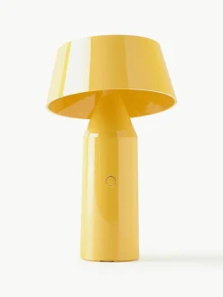 Mobile LED-Tischlampe Bicoca mit verstellbarem Lampenschirm, dimmbar