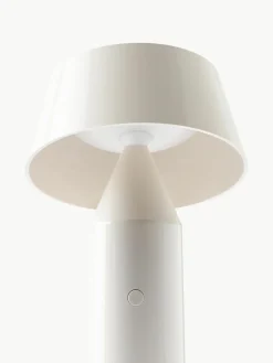 Mobile LED-Tischlampe Bicoca mit verstellbarem Lampenschirm, dimmbar