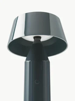 Mobile LED-Tischlampe Bicoca mit verstellbarem Lampenschirm, dimmbar