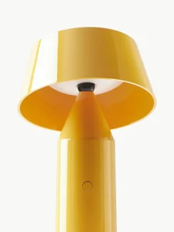 Mobile LED-Tischlampe Bicoca mit verstellbarem Lampenschirm, dimmbar