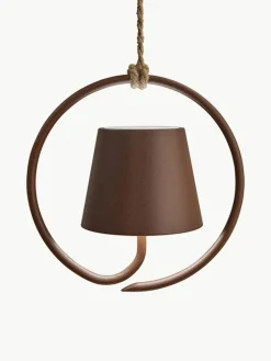 Mobile Outdoor LED-Pendelleuchte Poldina, dimmbar