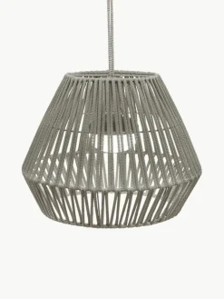 Mobile Outdoor LED-Pendelleuchte Conta, dimmbar