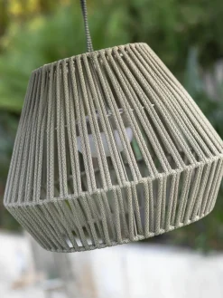 Mobile Outdoor LED-Pendelleuchte Conta, dimmbar