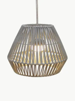 Mobile Outdoor LED-Pendelleuchte Conta, dimmbar