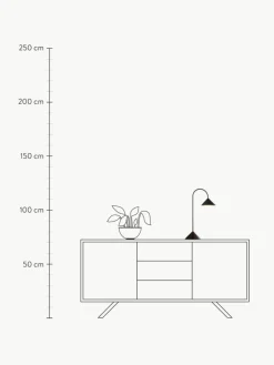 Mobile Outdoor LED-Tischlampe Grasp, dimmbar