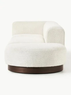 Modulare Ottomane Natalie aus Teddy-Bouclé