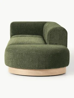 Modulare Ottomane Natalie aus Teddy-Bouclé