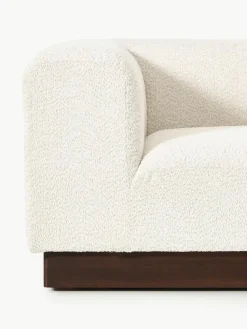 Modulare Ottomane Natalie aus Teddy-Bouclé