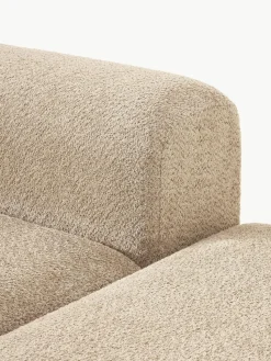 Modulare Ottomane Natalie aus Teddy-Bouclé