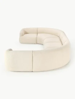 Modulare XL Bouclé-Wohnlandschaft Sofia