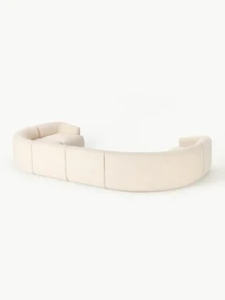 Modulare XL Bouclé-Wohnlandschaft Sofia