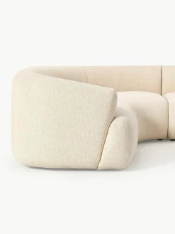 Modulare XL Bouclé-Wohnlandschaft Sofia