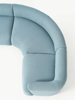 Modulare XL Bouclé-Wohnlandschaft Sofia