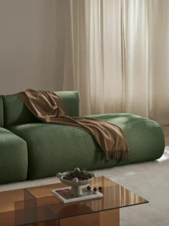 Modulare XL-Ottomane Sofia aus Bouclé