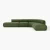 Modulares Bouclé-Ecksofa Sofia (4-Sitzer)